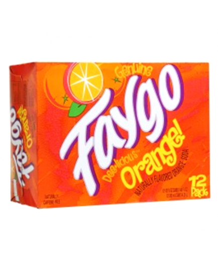 FAYGO CANS ORANGE 12 OZ. - 24 CT.