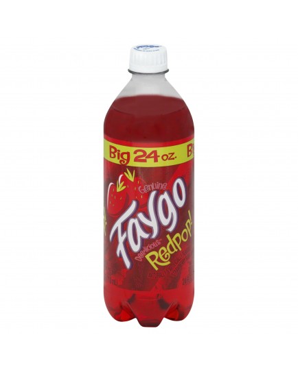 FAYGO 24 OZ. REDPOP / STRAWBERRY - 24 CT.