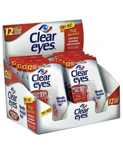CLEAR EYES .2 OZ. - 12 CT.
