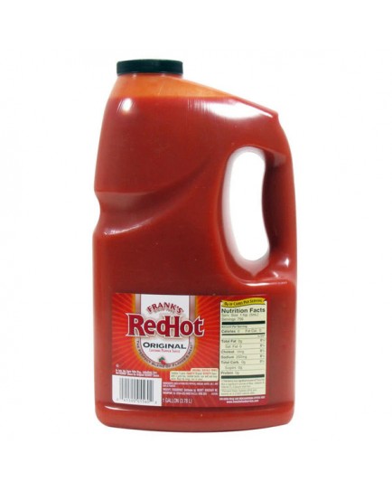 FRANK'S RED HOT SAUCE 1 GALLON - 4 CT.