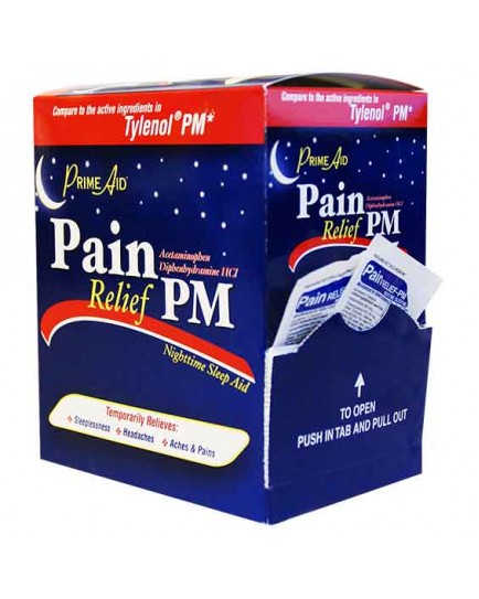 PRIME AID PAIN PM 2 TABLETS - 24 CT.