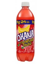 FAYGO 20 OZ. OHANA STRAWBERRY/ BANANA - 24 CT.