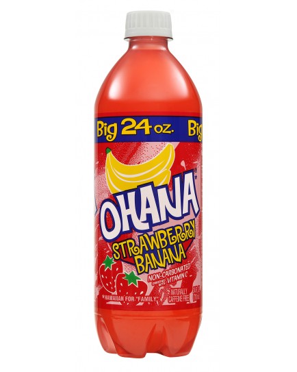 FAYGO 20 OZ. OHANA STRAWBERRY/ BANANA - 24 CT.