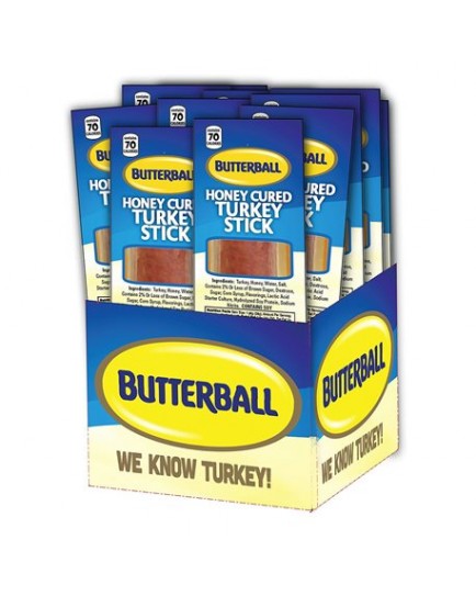 BUTTERBALL HONEY CURED TURKEY STICK - 20 CT.