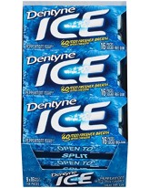 DENTYNE ICE BLUE PEPPERMINT 16 - 9 CT.