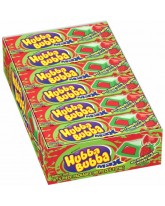 HUBBA BUBBA MAX STRAWBERRY / WATERMELON BUBBLE GUM - 18 CT