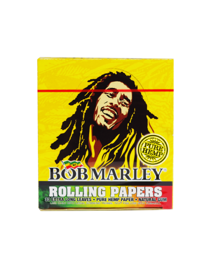 BOB MARLEY EXTRA LONG LEAVES ROLLING PAPERS - 50 CT