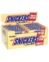 SNICKERS WHITE - 24 CT.