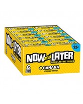 NOW AND LATER  - BANANA  - 24 CT.