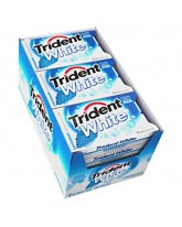 TRIDENT WHITE PEPPERMINT 14 STICKS - 12 CT.