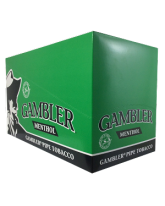 GAMBLER GREEN / MENTHOL PIPE TOBACCO 1 OZ. - 12 CT.