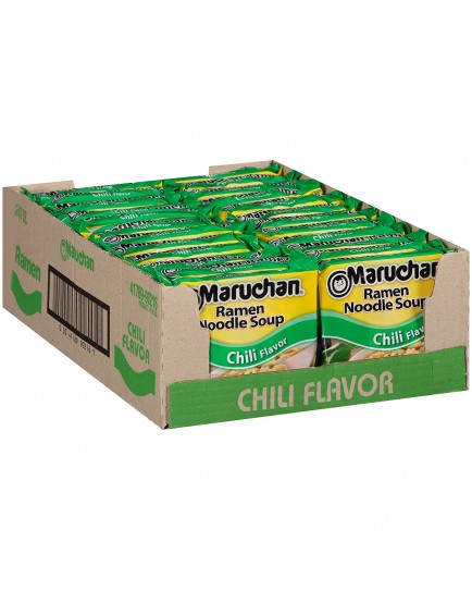 MARUCHAN RAMEN NOODLE  - CHILI - 24 CT.