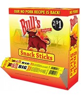 BULLS MEAT SNACKS 2/$1.00 - 100 CT.