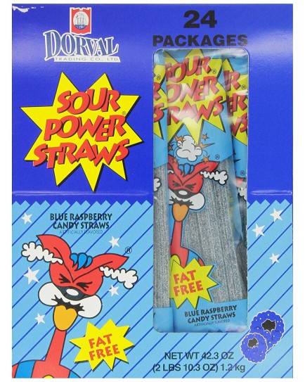 SOUR POWER BLUE RASPBERRY - 24 CT.
