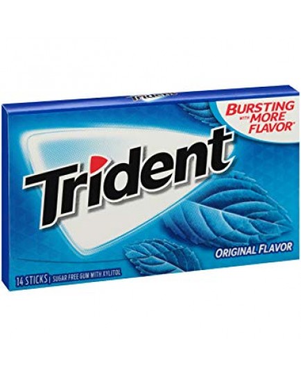 TRIDENT GUM ORIGINAL 14 STICKS - 12 CT.