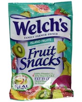 WELCH'S FRUIT SNACKS - ISLAND FRUITS 5 OZ. - 12 CT.
