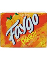 FAYGO CANS PEACH  12 OZ. - 24 CT.