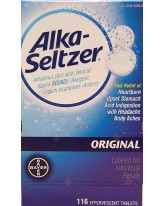 ALKA SELTZER 2 TABLETS - 58 CT.
