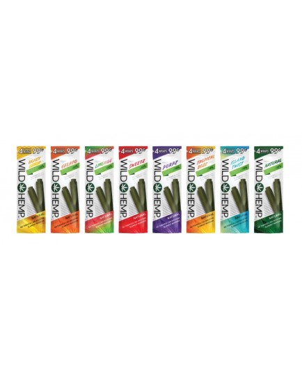 WILD HEMP 4 PACK - 20 CT.   CHOOSE