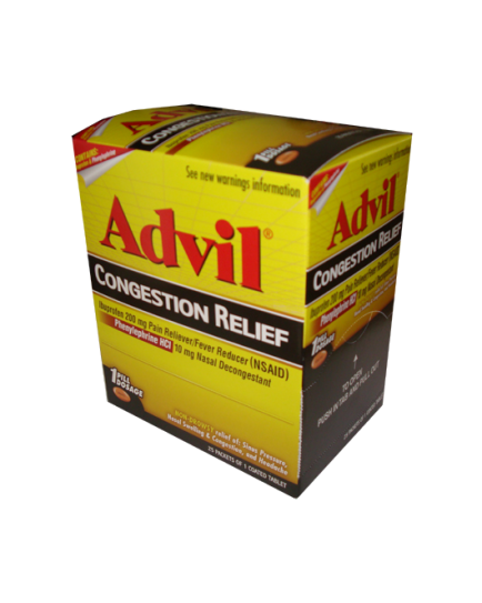 ADVIL SINUS CONGESTION RELIEF - 25 CT.