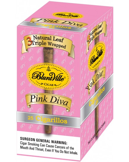 BLUNTVILLE PINK DIVA 3 PACK - 25 CT.