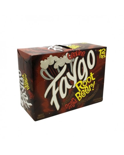 FAYGO CANS ROOT BEER CAN 12 OZ. - 24 CT.