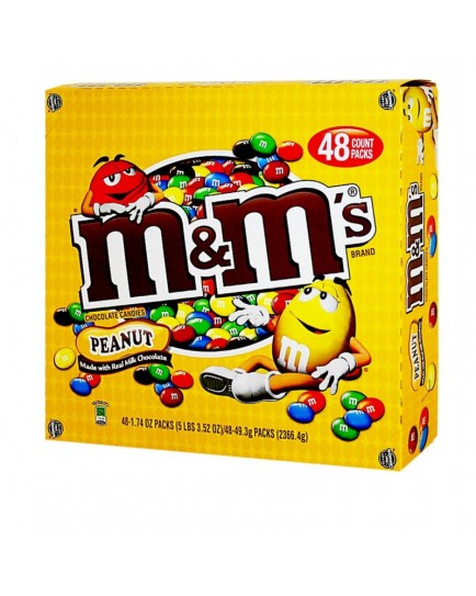 M & M'S PEANUTS - 48 CT.