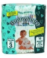 BUNNY HUGS DIAPERS SIZE 3 - 8 / 18 CT. 