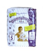 BUNNY HUGS DIAPERS SIZE 5 - 8 / 14 CT.