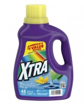 XTRA LAUNDRY DETERGENT - MOUNTAIN FRESH 59 OZ. - 6 CT.