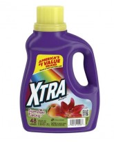 XTRA LAUNDRY DETERGENT - SUMMER FIESTA  59 OZ. - 6 CT.