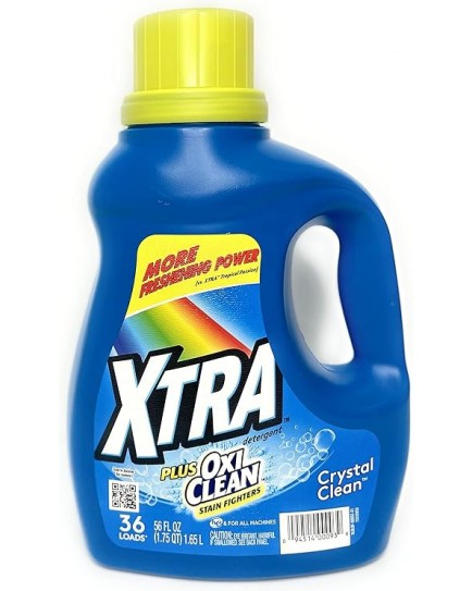 XTRA LAUNDRY DETERGENT - OXY 59 OZ. - 6 CT.