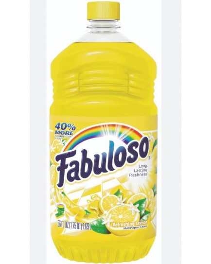 FABULOSO CLEANER LEMON 16.9oz - 24 CT.