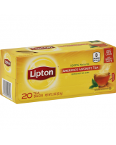 LIPTON TEA  20 BAGS - 12 CT.