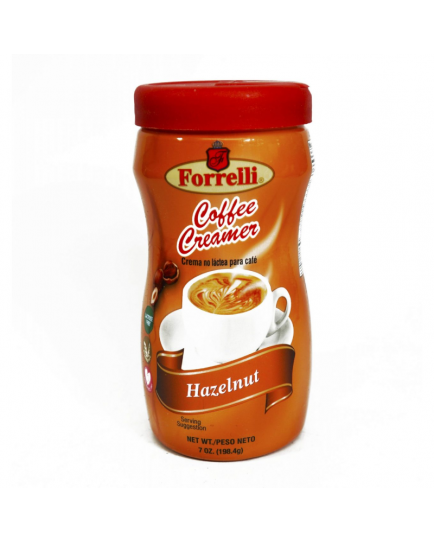 FORELLI HAZELNUT POWDERED CREAMER 12 - 7 OZ.