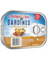 CHICKEN OF THE SEA SARDINES IN MUSTARD 3.75 OZ. - 18 CT.