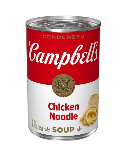CAMPBELL'S CONDENSED CHICKEN NOODLE SOUP CANNED - 10.75 OZ. - 12 CT.
