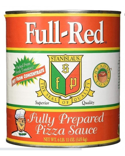 FULL RED PIZZA SAUCE 6 LB 11 OZ. - 4 CT.