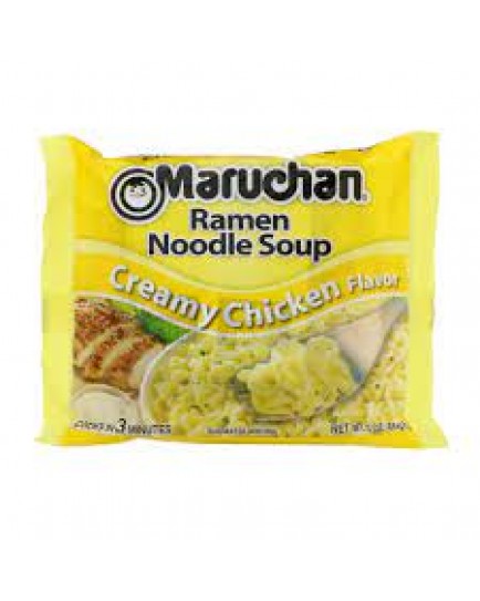 MARUCHAN RAMEN NOODLES - CREAMY CHICKEN - 24 CT.