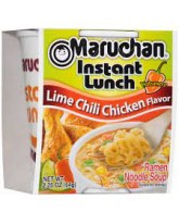 MARUCHAN NOODLES IN A CUP -  HABENERO LIME CHILI CHICKEN - 12 CT.