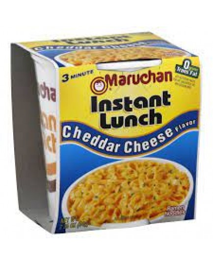 MARUCHAN NOODLES IN A CUP - CHEDDAR CHEESE - 12 CT.
