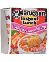 MARUCHAN NOODLES IN A CUP - HOT AND SPICY SHRIMP - 12 CT.