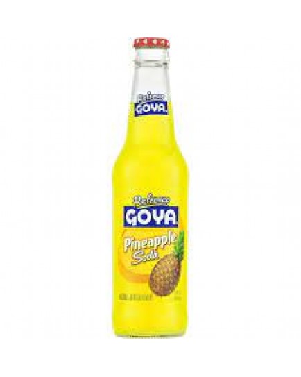 GOYA PINEAPPLE BOTTLED  12 OZ. - 24 CT.SODA / POP 