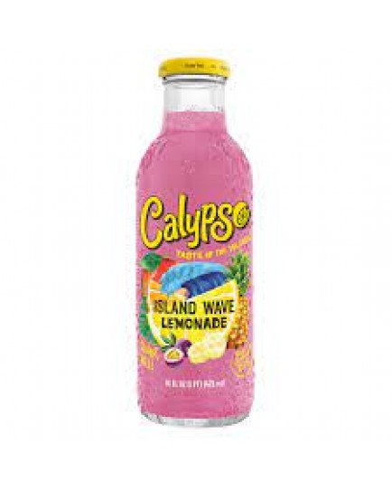 CALYPSO - ISLAND WAVE LEMONADE  16 OZ. - 12 CT.