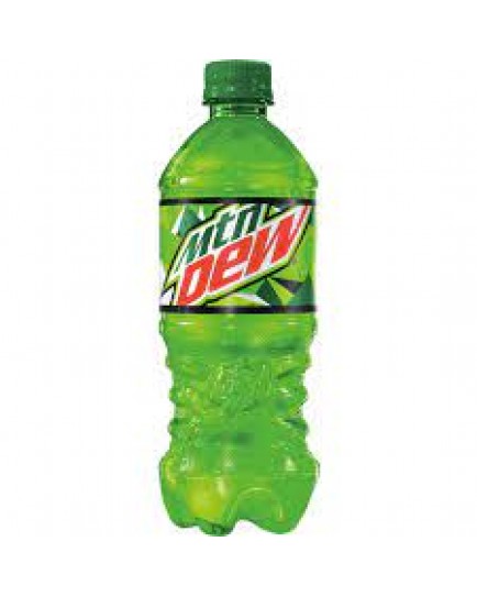 MOUNTAIN DEW GREEN ORIGINAL BOTTLE 20 OZ. - 24 CT. 