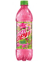 MOUNTAIN DEW MAJOR MELON PINK BOTTLE 16 OZ. - 24 CT. 