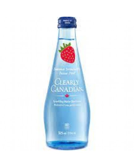 CLEARLY CANADIAN SUMMER STRAWBERRY 11 OZ. - 12 CT.