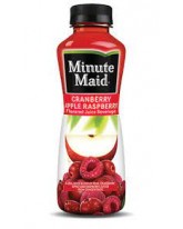 MINUTE MAID CRANBERRY, APPLE, RASPBERRY JUICE 12 OZ. - 24 CT.