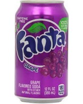FANTA GRAPE CANS 12 OZ. - 12 CT.