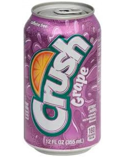 GRAPE CRUSH CANS 12 OZ. - 24 CT.